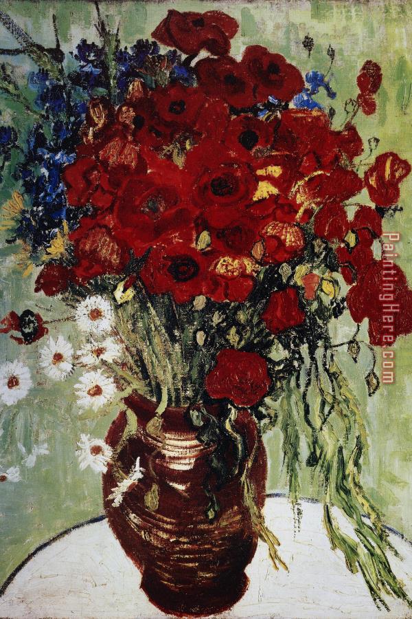 Vincent van Gogh Vase Avec Marguerites
